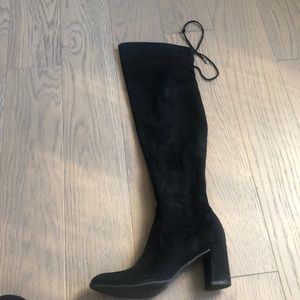 Black Marc Fisher over the knee boots!